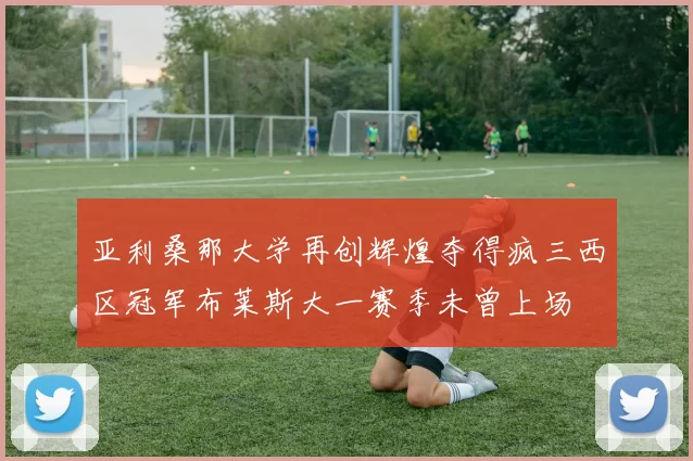 亚利桑那大学再创辉煌夺得疯三西区冠军布莱斯大一赛季未曾上场